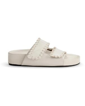 Atp Atelier Furlo Touch-Strap Slides - White