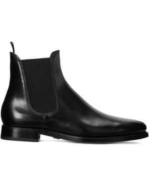 Ralph Lauren Penfield Calfskin Chelsea Boots - Black