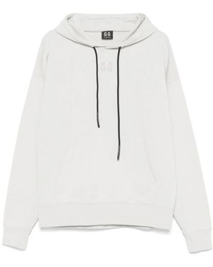 44 Label Group Sudadera Classic Con Capucha - Blanco