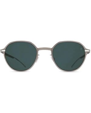 Mykita Ml18 Geometric-Frame Sunglasses - Green