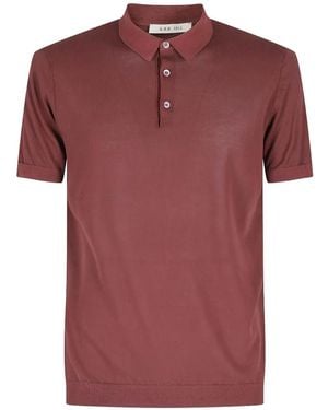 L.B.M. 1911 ショートスリーブ ポロシャツ - レッド