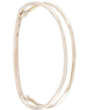 Werkstatt:münchen Pulsera Forjada - Blanco
