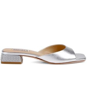 Badgley Mischka Sandali Oahu Con Decorazione - Bianco