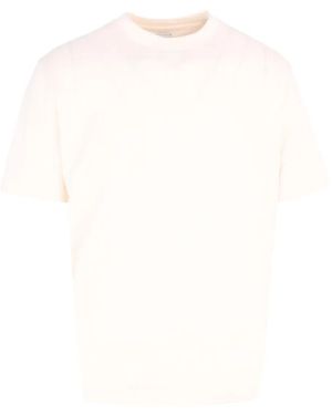 Eleventy T-Shirt mit Rundhalsausschnitt - Weiß