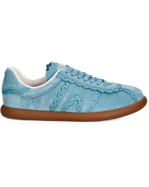 Camper Pelotas Soller Sneakers Mit Wellensaum - Blau