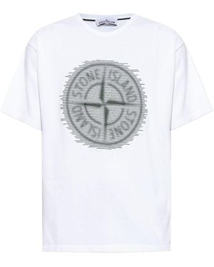 Stone Island Logo T-shirt - White