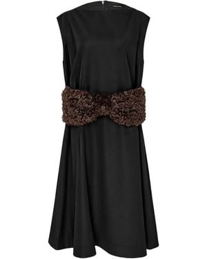 Simone Rocha Abito Midi - Nero