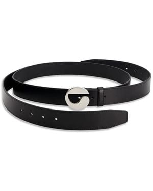 Coperni Infinity Gürtel Mit Logo-Schnalle - Schwarz