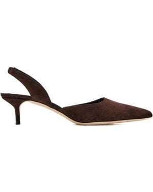 STAUD Sebastian Pumps Mit Slingback-Riemen 55Mm - Braun