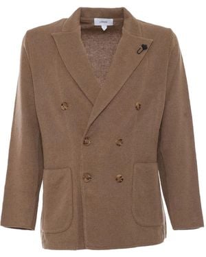 Lardini Doppelreihiges Sakko - Braun