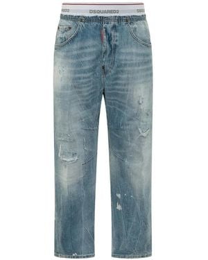 DSquared² Distressed Jeans - Blue