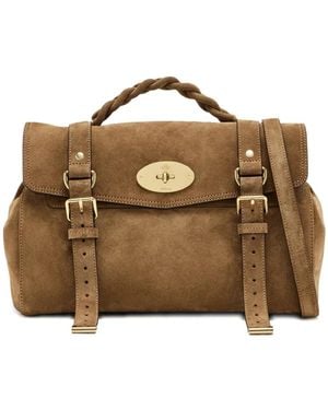 Mulberry Alexa Braided Tote Bag - Brown