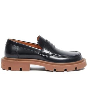 Maison Margiela Ivy Leather Loafers - Blue