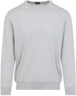 Kiton Klassischer Pullover - Grau