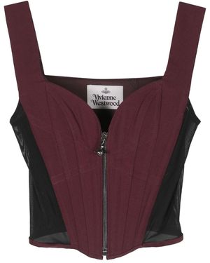 Vivienne Westwood コルセット トップ - パープル
