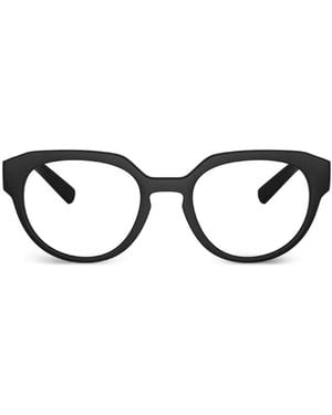 Dolce & Gabbana Gafas Con Montura Redonda - Negro
