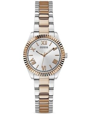 Guess Mini Luna 30Mm Watch - White