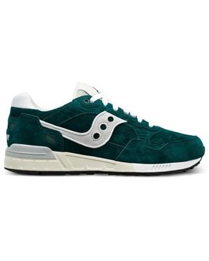 Saucony Shadow 5000 Suede Trainers - Green