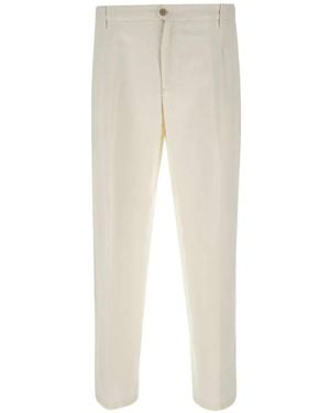 Briglia 1949 Button Trousers - White