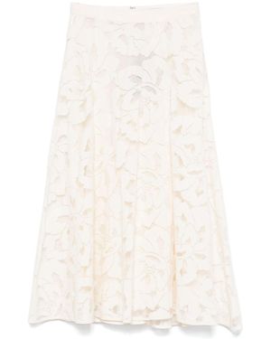 Max Mara Zitto Maxi Skirt - White