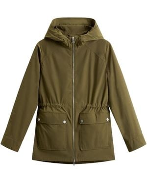 Woolrich Summer Hooded Jacket - Green