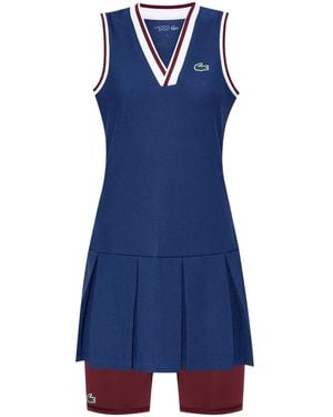 Lacoste Ultra Dry Tennis Dress - Blue