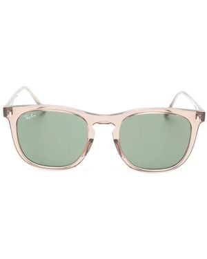 Ray-Ban Square-Frame Tinted-Lens Sunglasses - Green