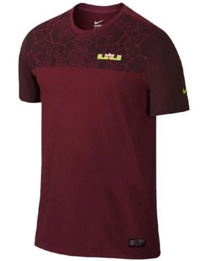 Nike Camiseta Dri-Fit Lebron James - Rojo