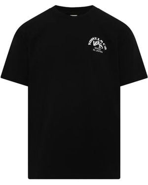 vowels T-Shirt Mit Logo-Print - Schwarz