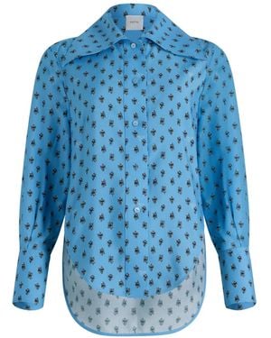 Patou Printed Shirt - Blue
