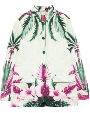 F.R.S For Restless Sleepers Veste À Fleurs - Green