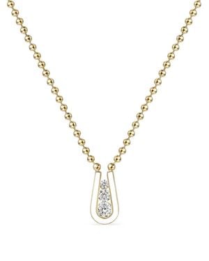 Melissa Kaye Collana Daphne Con Diamanti - Metallizzato