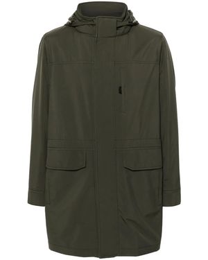 Brioni フーデッドコート - グリーン