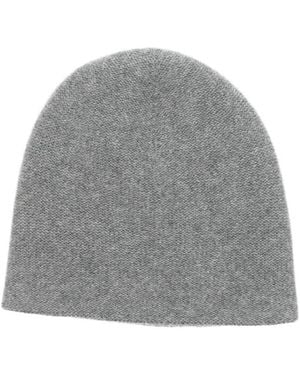 N.Peal Cashmere ダブルレイヤー ビーニー - グレー