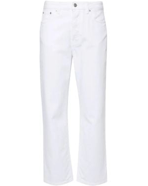Fabiana Filippi Five-Pockets Tapered Jeans - White