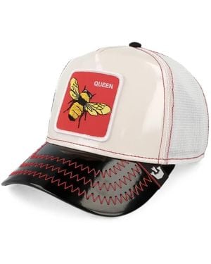 Goorin Bros Embroidered Patch Mesh-Panel Cap - Pink