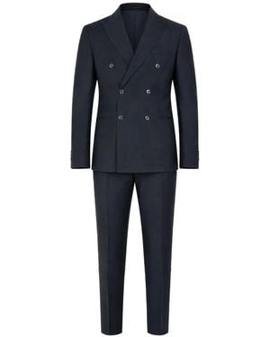 Baldinini Double-Breasted Suit - Blue