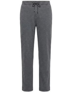 Peserico Drawstring Track Pants - Gray