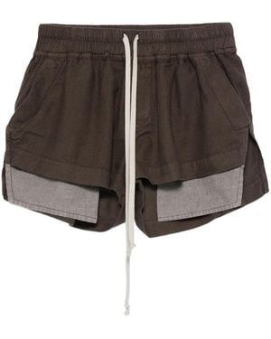 Rick Owens Shorts Mit Kordelzug - Braun