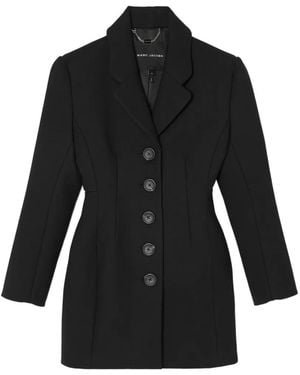 Marc Jacobs Blazer Con Revers A Lancia - Nero