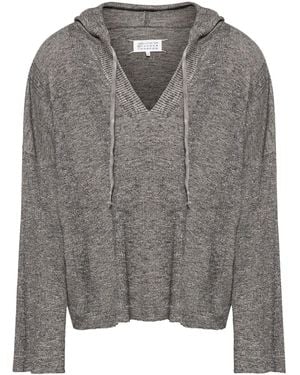 Maison Margiela ニットパーカー - グレー