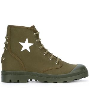 Givenchy Star Trainer Boots - Green