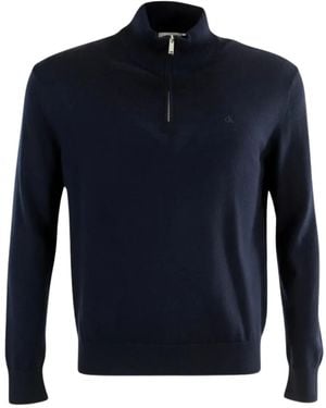 Calvin Klein Wollen Coltrui - Blauw
