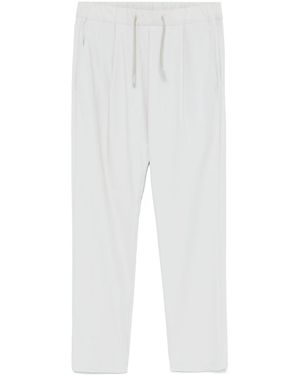 Herno Tapered Track Pants - White