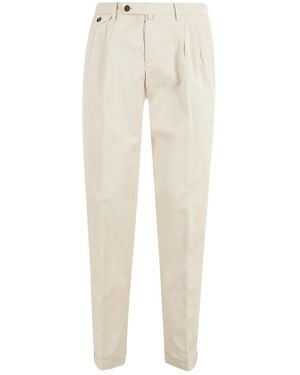Briglia 1949 Pantalon À Détail Plissé - Neutre
