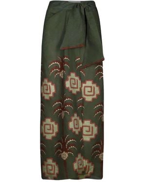 Johanna Ortiz Jupe Amazon Echoes - Vert