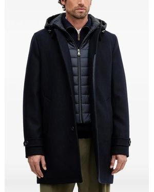 Geox Single-Breasted Coat - Blue