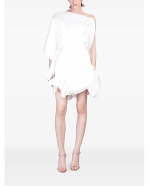 Del Core One-Shoulder Dress - White