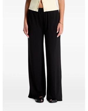Samsøe & Samsøe Pantalon Ample À Taille Élastiquée - Noir