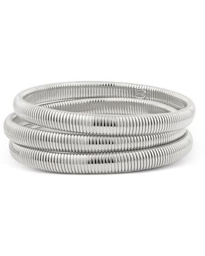 Luv Aj Set de tres pulseras de cadena - Gris